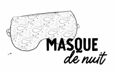 Tuto couture masque de voyage