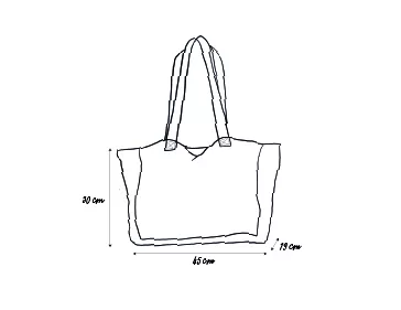 dimensions du sac fini