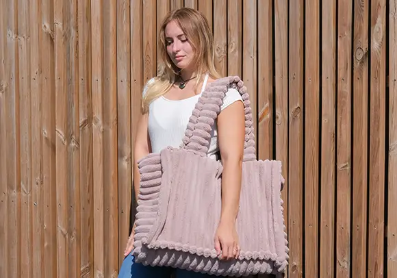 Sac cabas : le tuto pour Octobre Rose