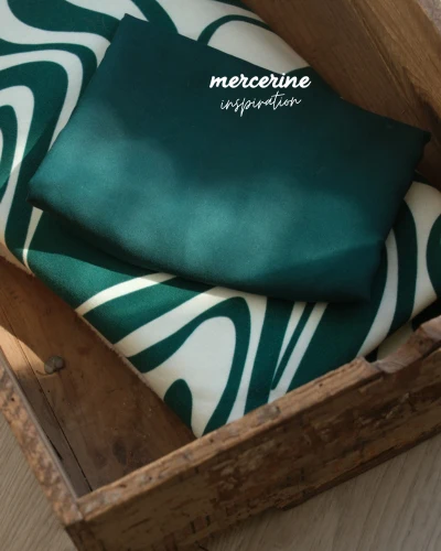 Inspiration tissus Mercerine : été 2025 Moodwave