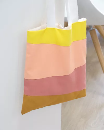 Tuto tote bag Aloha - Tutos couture Mercerine