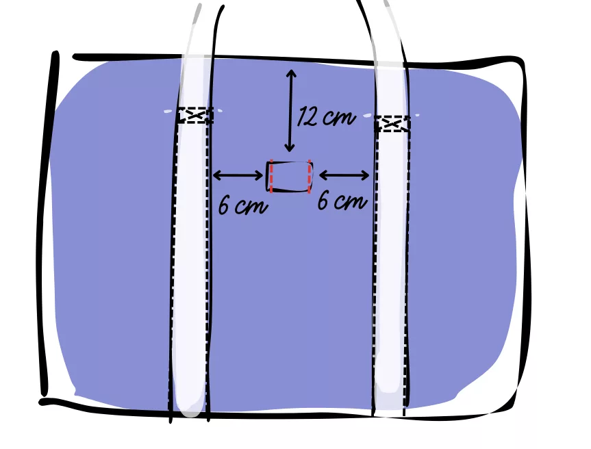 Patron tuto gratuit Mercerine Sac Polochon Le Baroudeur