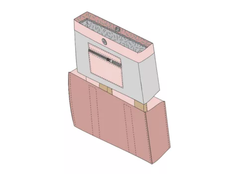 Mercerine tuto couture facile Sac Cabas doublé - pdf gratuit