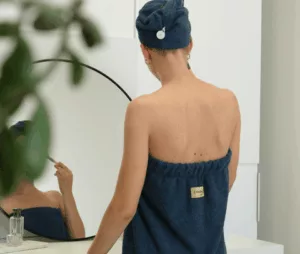 Tuto Couture : serviette Sortie de Bain et Turban - Blog Mercerine