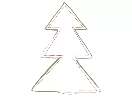 Mercerine tuto Noël coussin sapin patron PDF gratuit