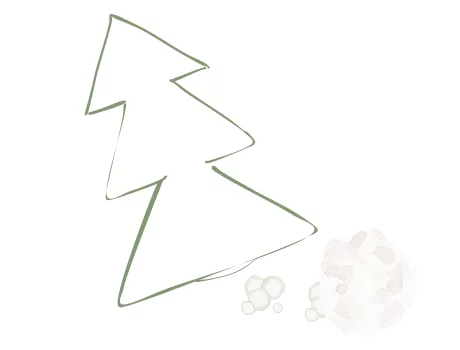 Mercerine tuto Noël coussin sapin patron PDF gratuit