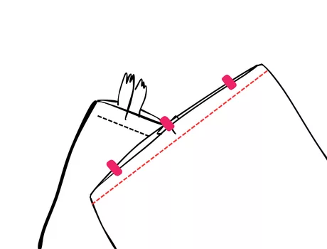 Mercerine tuto couture trousse de toilette facile patron pdf gratuit trousse XXL