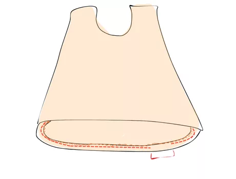 Mercerine tuto gratuit déguisement de citrouille bébé Halloween patron PDF