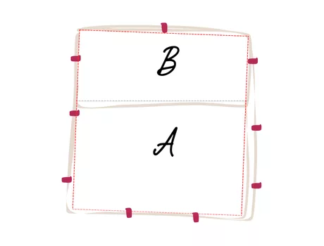 Mercerine coussin simple tuto couture gratuit patron PDF