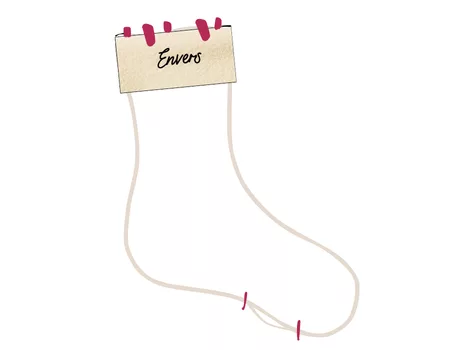 Mercerine tuto chaussette de Noël patron PDF gratuit