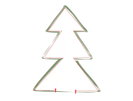 Mercerine tuto Noël coussin sapin patron PDF gratuit