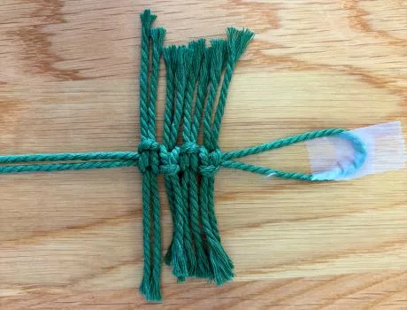 Tuto décoration de Noël en macramé