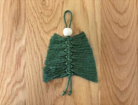 Tuto décoration de Noël en macramé