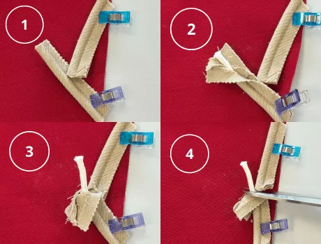 Mercerine tuto couture coussin passepoilé patron PDF gratuit