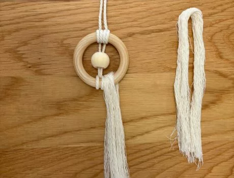 Tuto décoration de Noël en macramé
