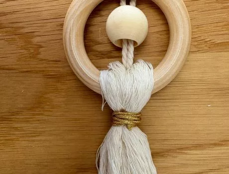 Tuto décoration de Noël en macramé
