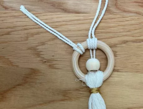 Tuto décoration de Noël en macramé