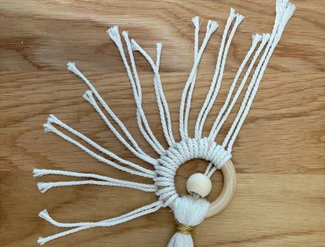 Tuto décoration de Noël en macramé