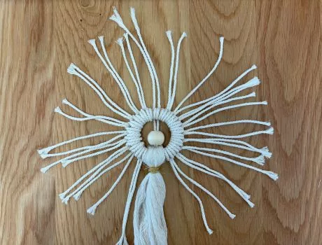 Tuto décoration de Noël en macramé