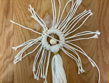 Tuto décoration de Noël en macramé