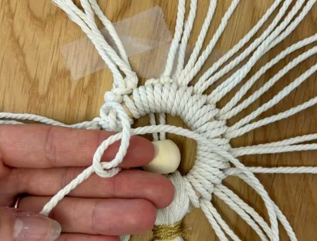 Tuto décoration de Noël en macramé