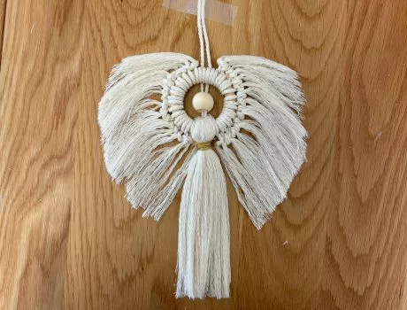Tuto décoration de Noël en macramé