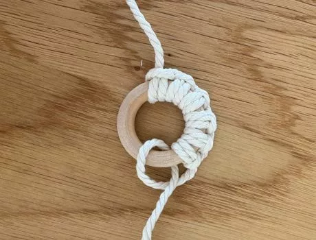 Tuto décoration de Noël en macramé