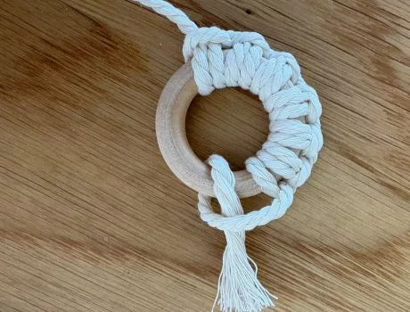 Tuto décoration de Noël en macramé