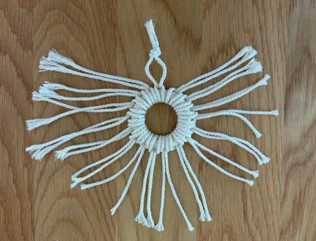 Tuto décoration de Noël en macramé