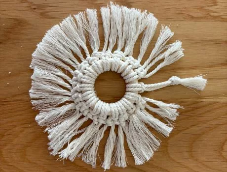 Tuto décoration de Noël en macramé