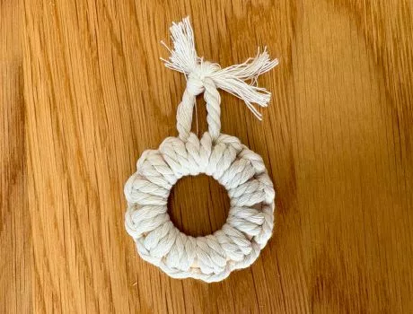Tuto décoration de Noël en macramé