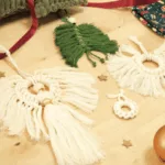 Mercerine tuto noël décoration macramé