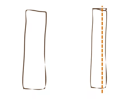 Mercerine tuto nœud en tissus simple patron PDF gratuit deco maison couture DIY