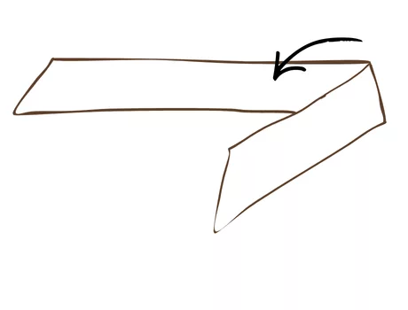 Mercerine tuto nœud en tissus simple patron PDF gratuit deco maison couture DIY