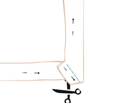 Mercerine tuto plaid en tissu simple tendance couture DIY couture couverture