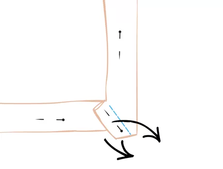 Mercerine tuto plaid en tissu simple tendance couture DIY couture couverture