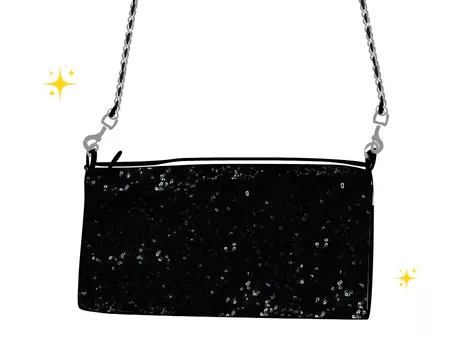 Mercerine tuto sac en tissu sequins simple patron PDF gratuit accessoire tendance couture DIY