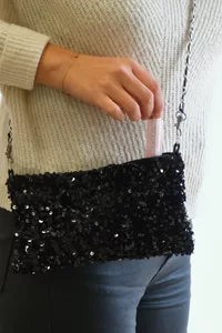 Mercerine tuto sac en tissu sequins simple patron PDF gratuit accessoire tendance couture DIY