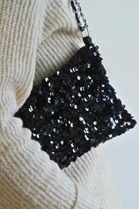 Mercerine tuto sac en tissu sequins simple patron PDF gratuit accessoire tendance couture DIY