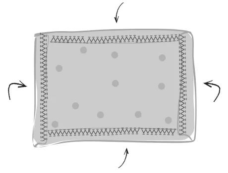 Mercerine tuto sac en tissu sequins simple patron PDF gratuit accessoire tendance couture DIY