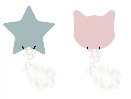 Mercerine tuto doudou plat lange en tissu simple patron PDF gratuit accessoire tendance couture DIY couture bébé