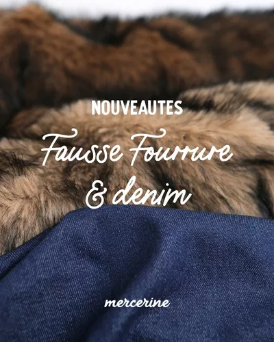 Nouveaux tissus Mercerine