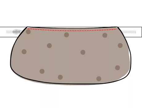 Mercerine tuto sac demi lune sac tendance en simili cuir tendance couture DIY