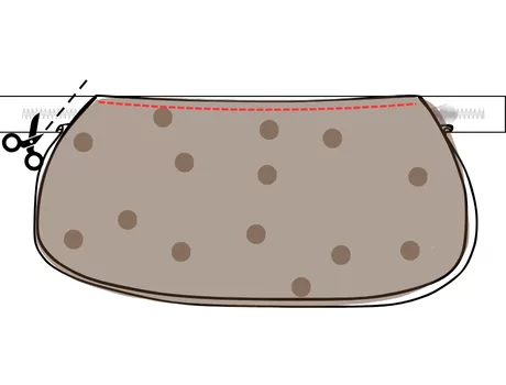 Mercerine tuto sac demi lune sac tendance en simili cuir tendance couture DIY