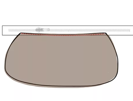 Mercerine tuto sac demi lune sac tendance en simili cuir tendance couture DIY