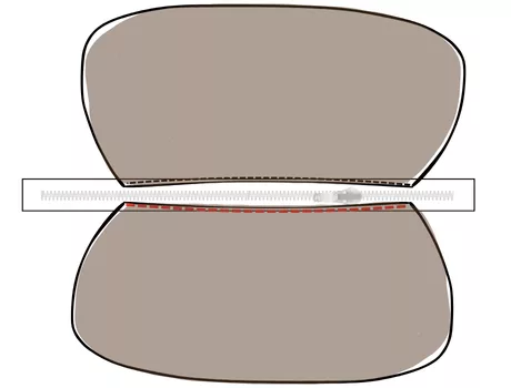 Mercerine tuto sac demi lune sac tendance en simili cuir tendance couture DIY