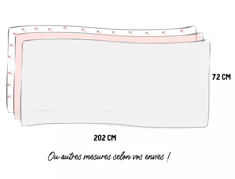 Mercerine tuto courtepointe tendance bout de lit dimensions personnalisées tendance couture DIY déco