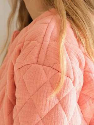 Mercerine tuto veste matelassée femme tendance adulte tuto gratuit mode couture DIY