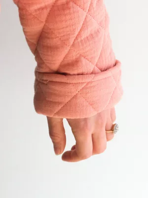 Mercerine tuto veste matelassée femme tendance adulte tuto gratuit mode couture DIY