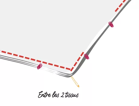 Mercerine tuto courtepointe tendance bout de lit dimensions personnalisées tendance couture DIY déco